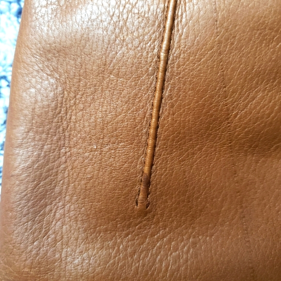 Genuine leather women's driving gloves size Medium - Picture 3 of 8